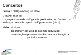 Introdução Prolog - Universidade da Madeira
