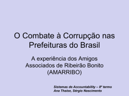 Amarribo - Ribeirão Bonito - SP