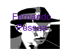 Fernando Pessoa - escola estadual dr martinho marques