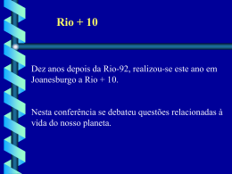 AULA3_2008_RIO +10 - Agronomia - Cassilândia
