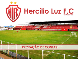 Projeto de Marketing - Hercilio Luz Futebol Clube