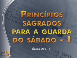1503 principios sagrados para a guarda do sabado 1