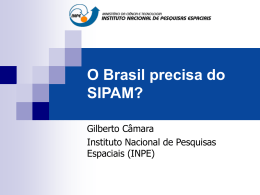 O Brasil precisa do SIPAM? - DPI