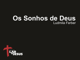 LD0529 - OS SONHOS DE DEUS