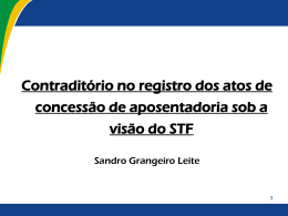 Dr. Sandro Grangeiro Leite - Tribunal de Contas do Distrito Federal