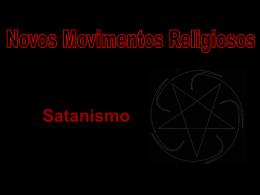 Satanismo Novos Movimentos Religiosos