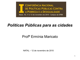 Conferencia Nacional de Políticas Públicas Contra