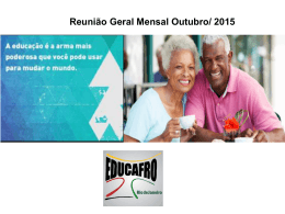 10 – Educafro Rio – Reunião Geral Outubro 2015 v1