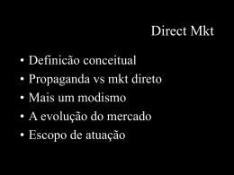 Direct Mkt - TFS Comunicação & Marketing
