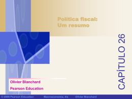 Política fiscal e orçamental - Continental Economics Institute