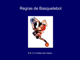 Regras Basquetebol