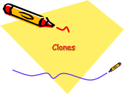 Clones - Blog dos Professores