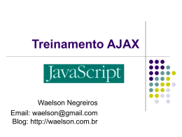 Treinamento AJAX (Módulo Java Script)