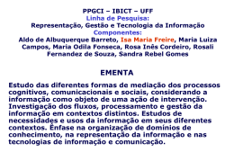 Semináriono PPGCI UFF nov. 2004 - Isa Freire