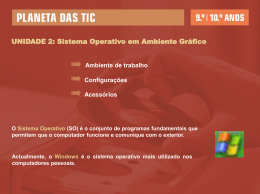 Sistema Operativo - Programa Prof2000