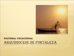 Pastoral vocacional slides 2012