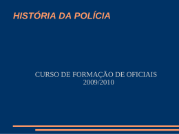 polícia no brasil