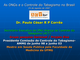 Dr. Paulo César RP Corrêa