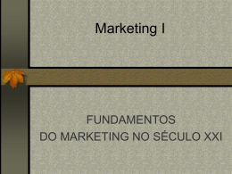 Marketing no Século XXI
