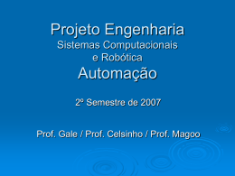 Projeto Tecnologia 2007