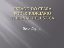 Estado do Ceará Poder Judiciário Tribunal de Justiça