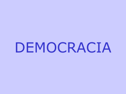 DEMOCRACIA - Capital Social Sul