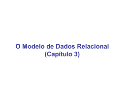 Aula 1: introdução ao modelo relacional