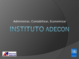 Coberturas - Instituto ADECON