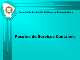 4.6 - Slides - Pacotes de Serviços Contábeis - CRC-CE