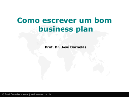 emp4 - Empreendedorismo – Prof. José Dornelas