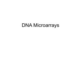 O que é Microarray?