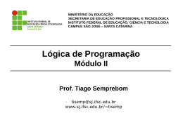 logica5 - IFSC Campus São José