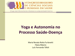 yoga e autonomia no processo saúde