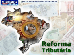 Reforma Tributária - Sandro Mabel
