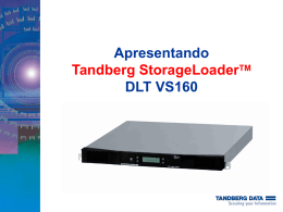 Tandberg StorageLoader DLT VS160