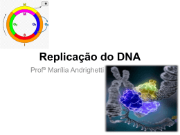 Replicação do DNA - Docente