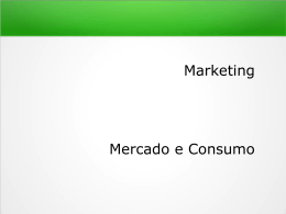 marketing e mercados - Docente