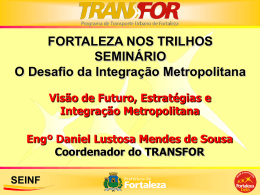 estratégias seinf - Empresa de Transporte Urbano de Fortaleza