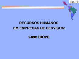 Case IBOPE