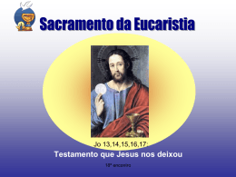 Sacramento da Eucaristia