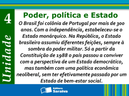 Poder, política e Estado no Brasil 12 Capítulo O Estado republicano
