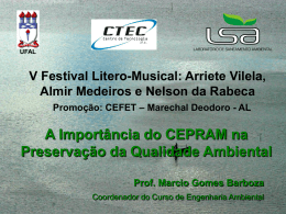 cepram - Universidade Federal de Alagoas