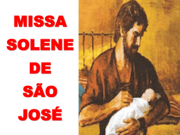 Solenidade São José – Ano A – 19.03.2015 com