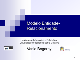 Modelo Entidade-Relacionamento - Departamento de Informática e