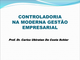 MÓDULO CONTROLADORIA - CRC-MS