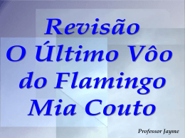 O último vôo do flamingo – Mia Couto