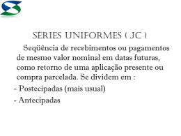 series uniformes (jc)