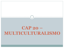 CAP 20 - MULTICULTURALISMO