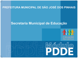 Reunião - Prefeitura de São José dos Pinhais