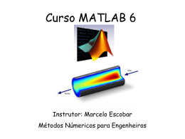 Curso MATLAB 6 MetNum
